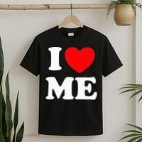 I Love Me I Red Heart Me I Love Me Myself And I Funny T-Shirt thumb 2