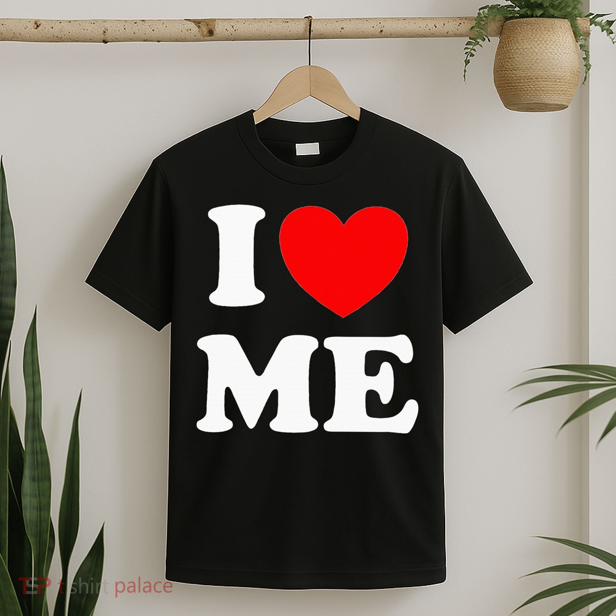 I Love Me I Red Heart Me I Love Me Myself And I Funny T-Shirt