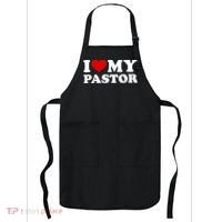 I Love My Pastor Apron thumb 0