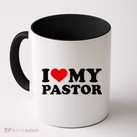 I Love My Pastor Coffee Mug thumb 0