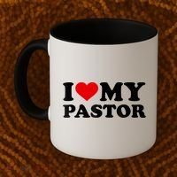 I Love My Pastor Coffee Mug thumb 2