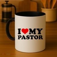 I Love My Pastor Coffee Mug thumb 4