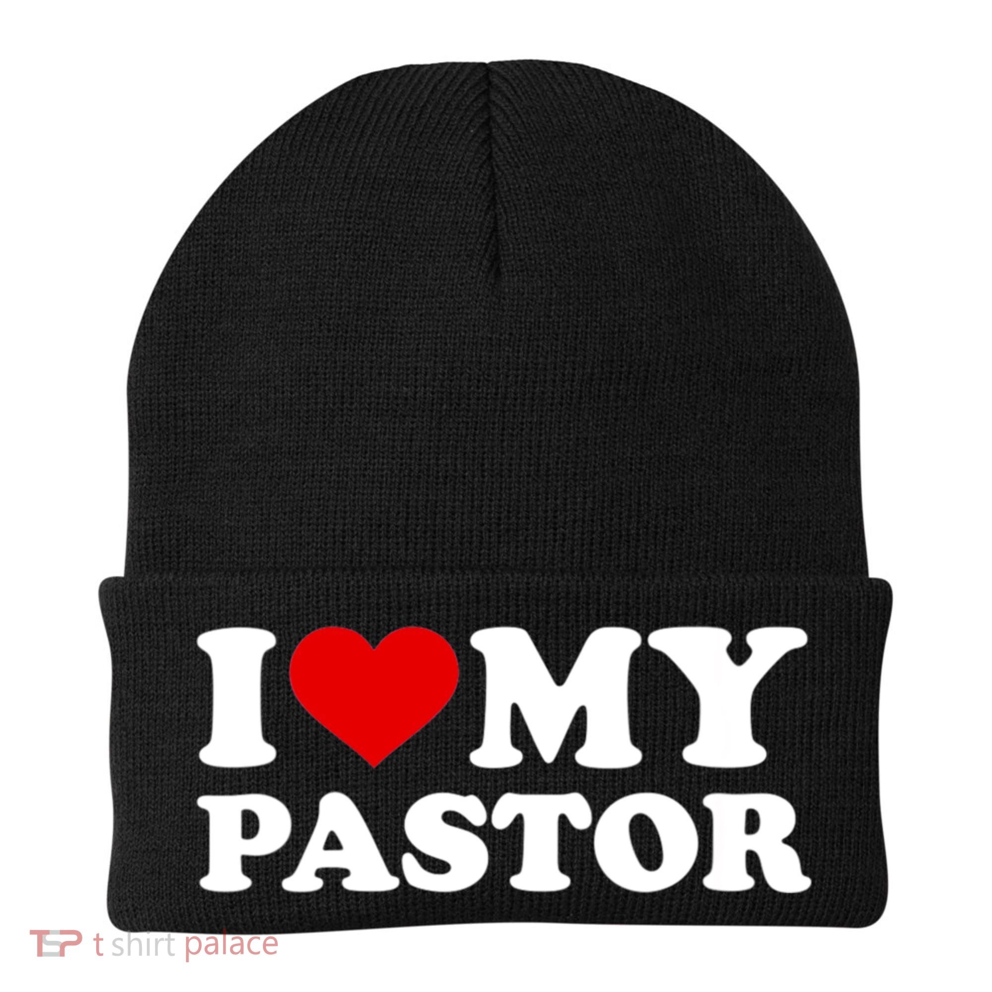 I Love My Pastor Beanie