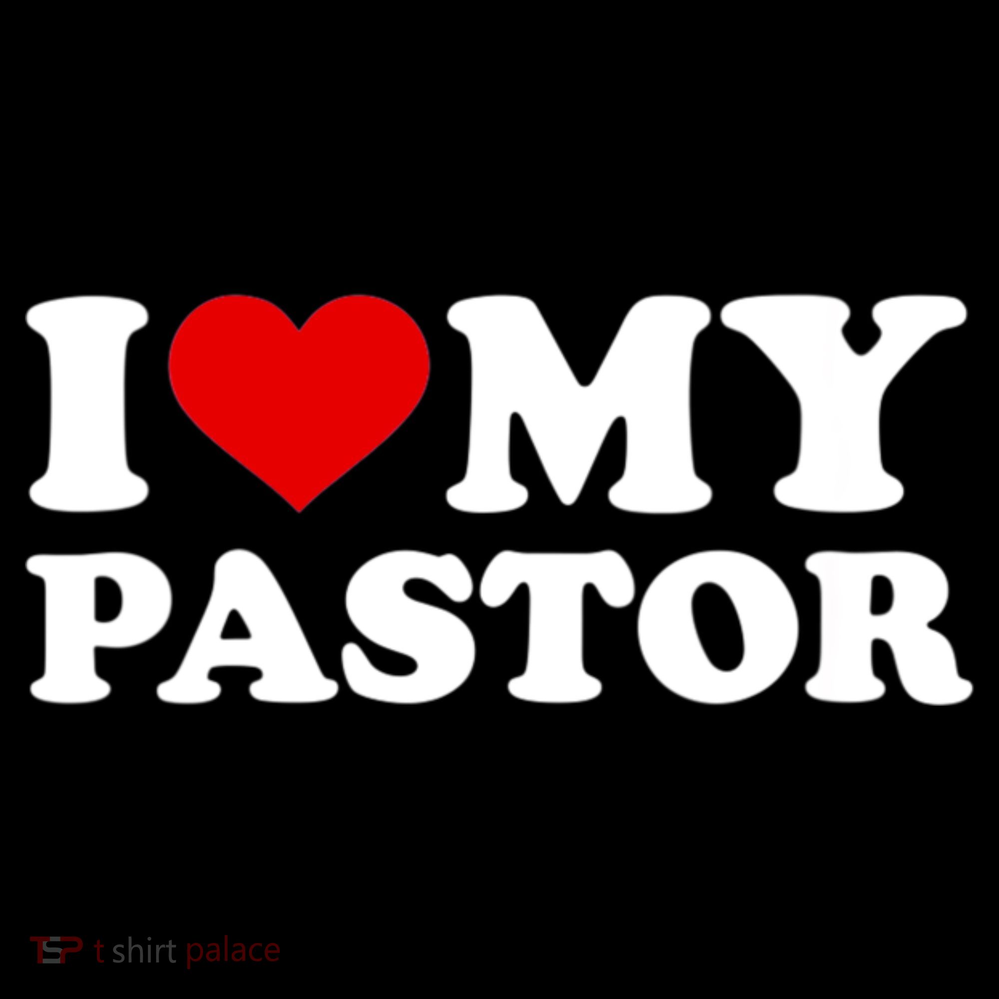 I Love My Pastor Mesh Reversible Basketball Jersey Tank