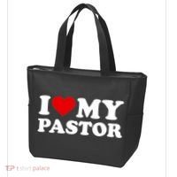 I Love My Pastor Tote Bag thumb 3