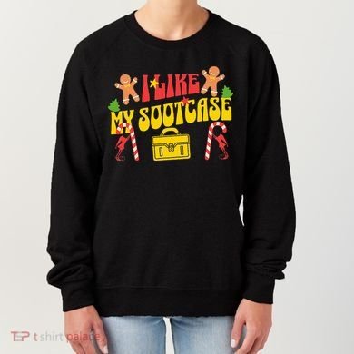 I Like My Suitcase Funny Sootcase Viral Meme Women's Sweatshirt