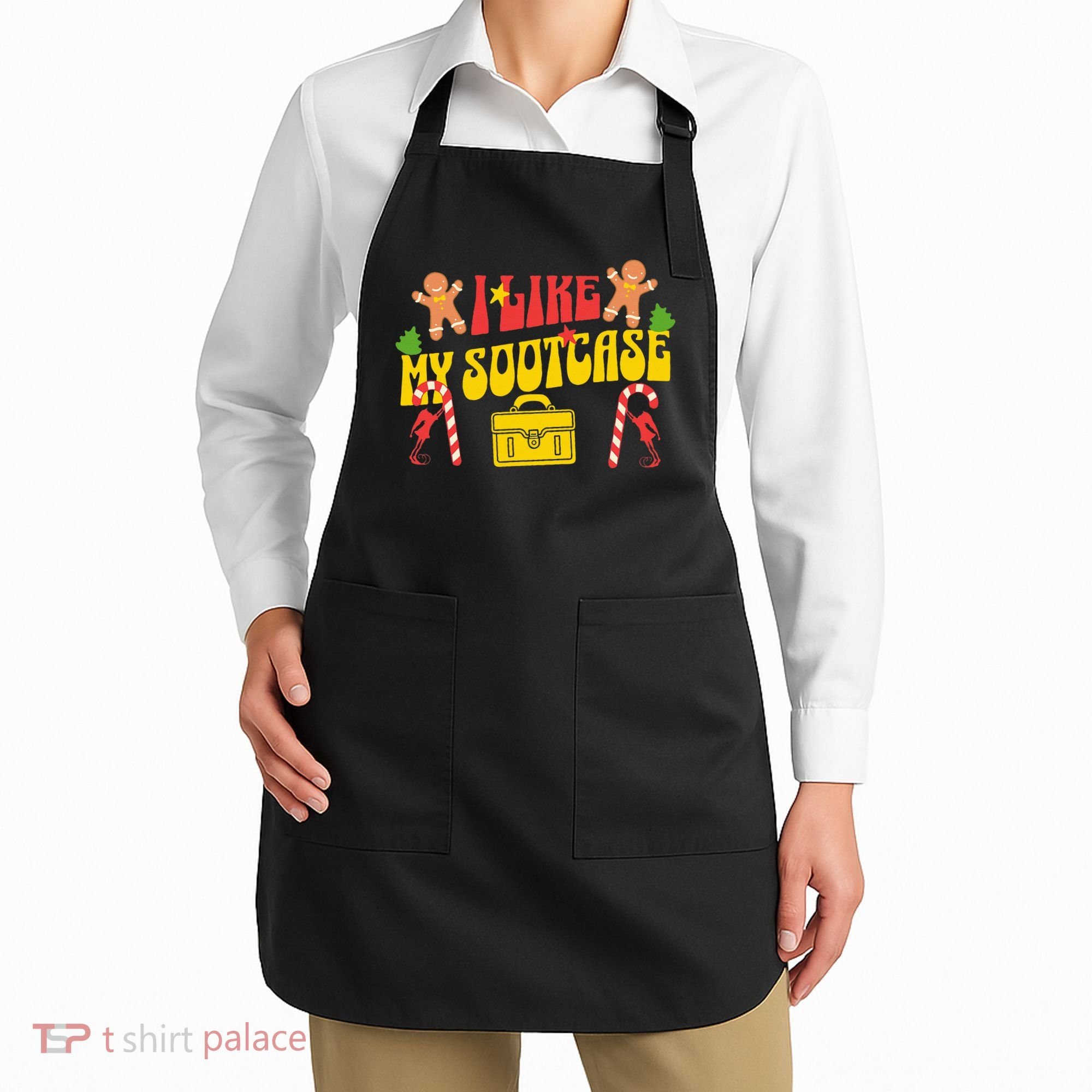 I Like My Suitcase Funny Sootcase Viral Meme Apron
