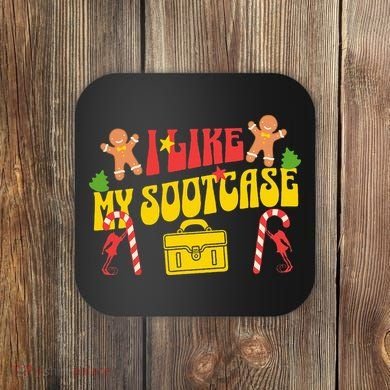 I Like My Suitcase Funny Sootcase Viral Meme Coaster