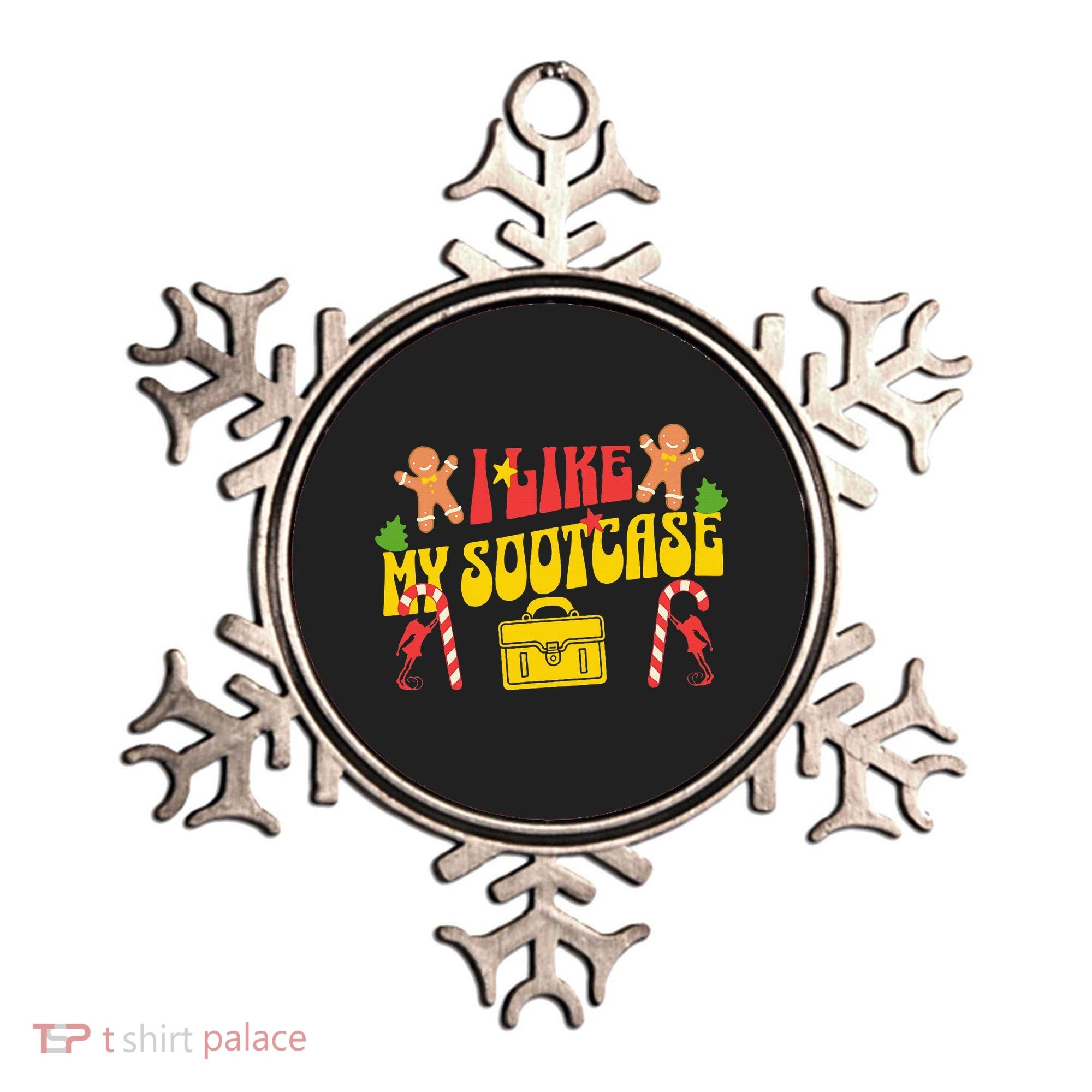 I Like My Suitcase Funny Sootcase Viral Meme Ornament