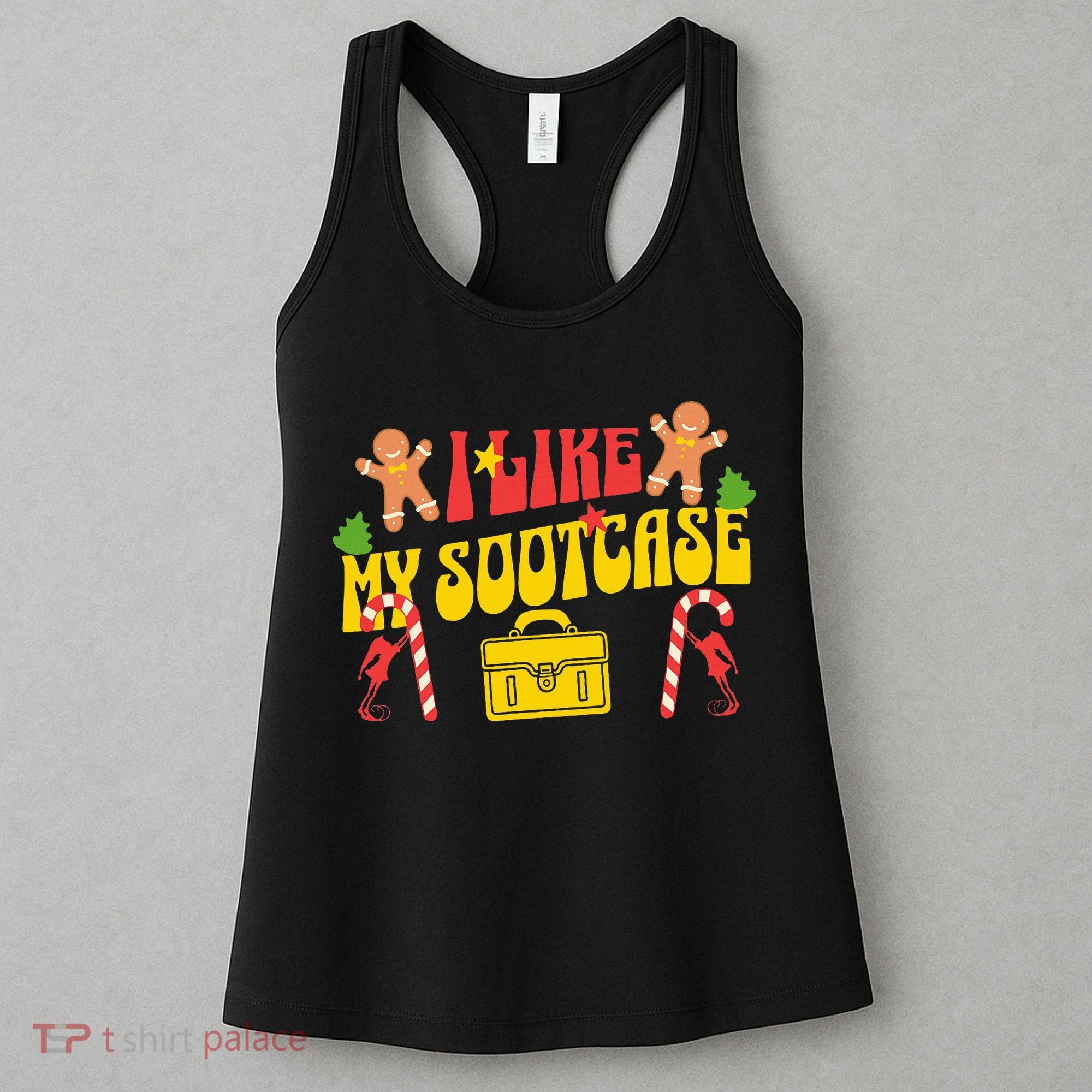 I Like My Suitcase Funny Sootcase Viral Meme Women's Tank Top
