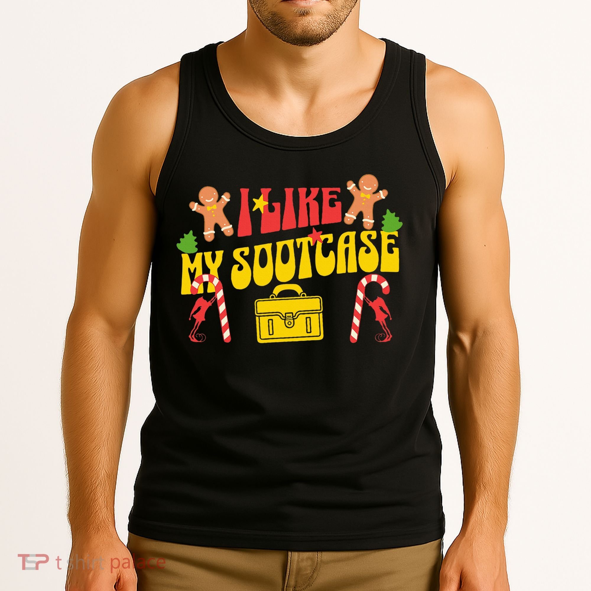 I Like My Suitcase Funny Sootcase Viral Meme Tank Top