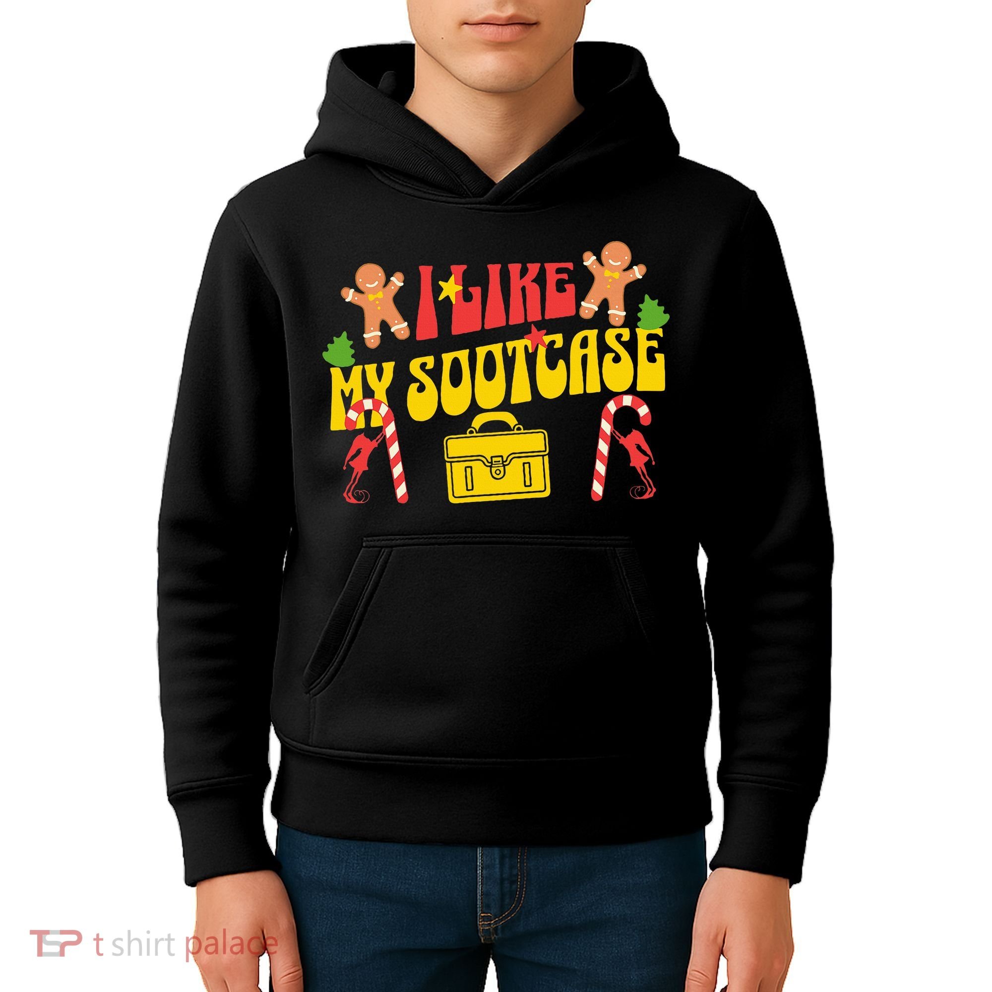 I Like My Suitcase Funny Sootcase Viral Meme Kids Hoodie