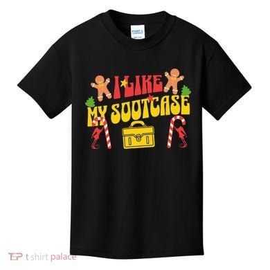 I Like My Suitcase Funny Sootcase Viral Meme Kids T-Shirt