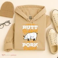 I Like My Butt Rubbed And My Pork Pulled Pig Meat July 4th Hoodie thumb 4