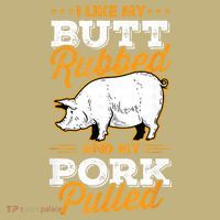 I Like My Butt Rubbed And My Pork Pulled Pig Meat July 4th Mousepad thumb 1
