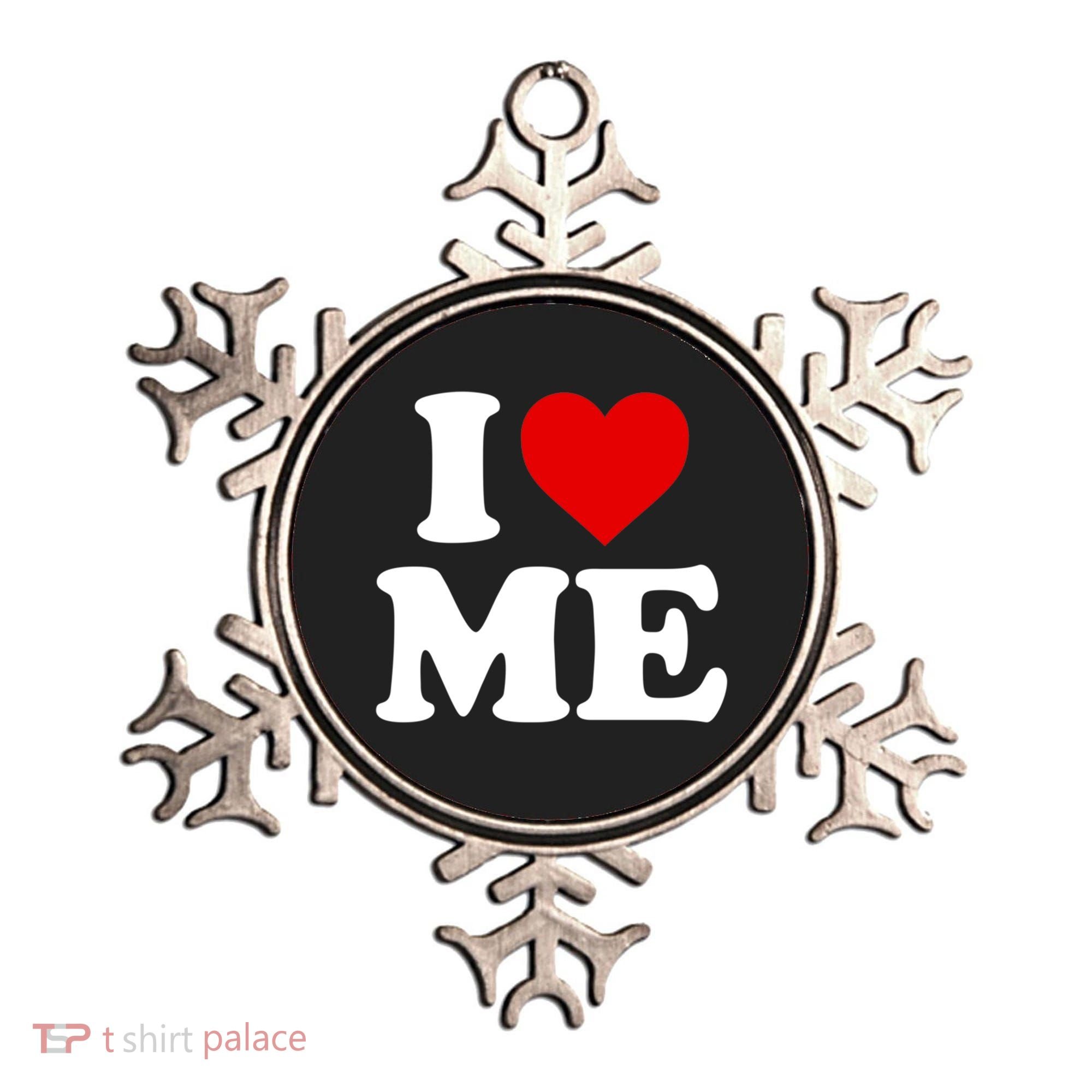 I Love Me Heart Maine Gift Ornament