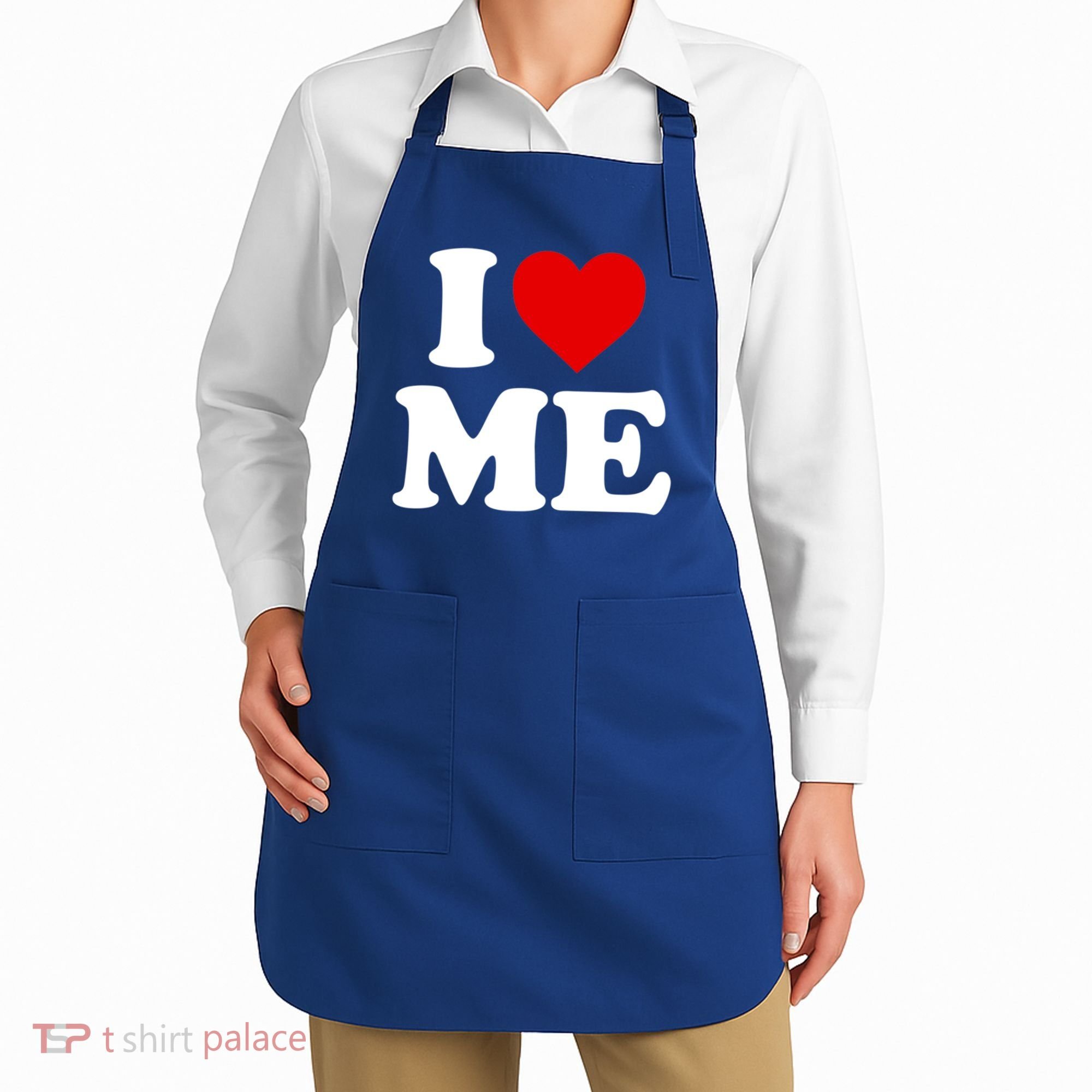 I Love Me Heart Maine Gift Apron