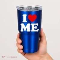 I Love Me Heart Maine Gift Tumbler thumb 2