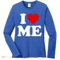 I Love Me Heart Maine Gift Women's Long Sleeve Shirt thumb 0