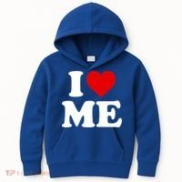 I Love Me Heart Maine Gift Kids Hoodie thumb 0