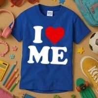 I Love Me Heart Maine Gift Kids T-Shirt thumb 3