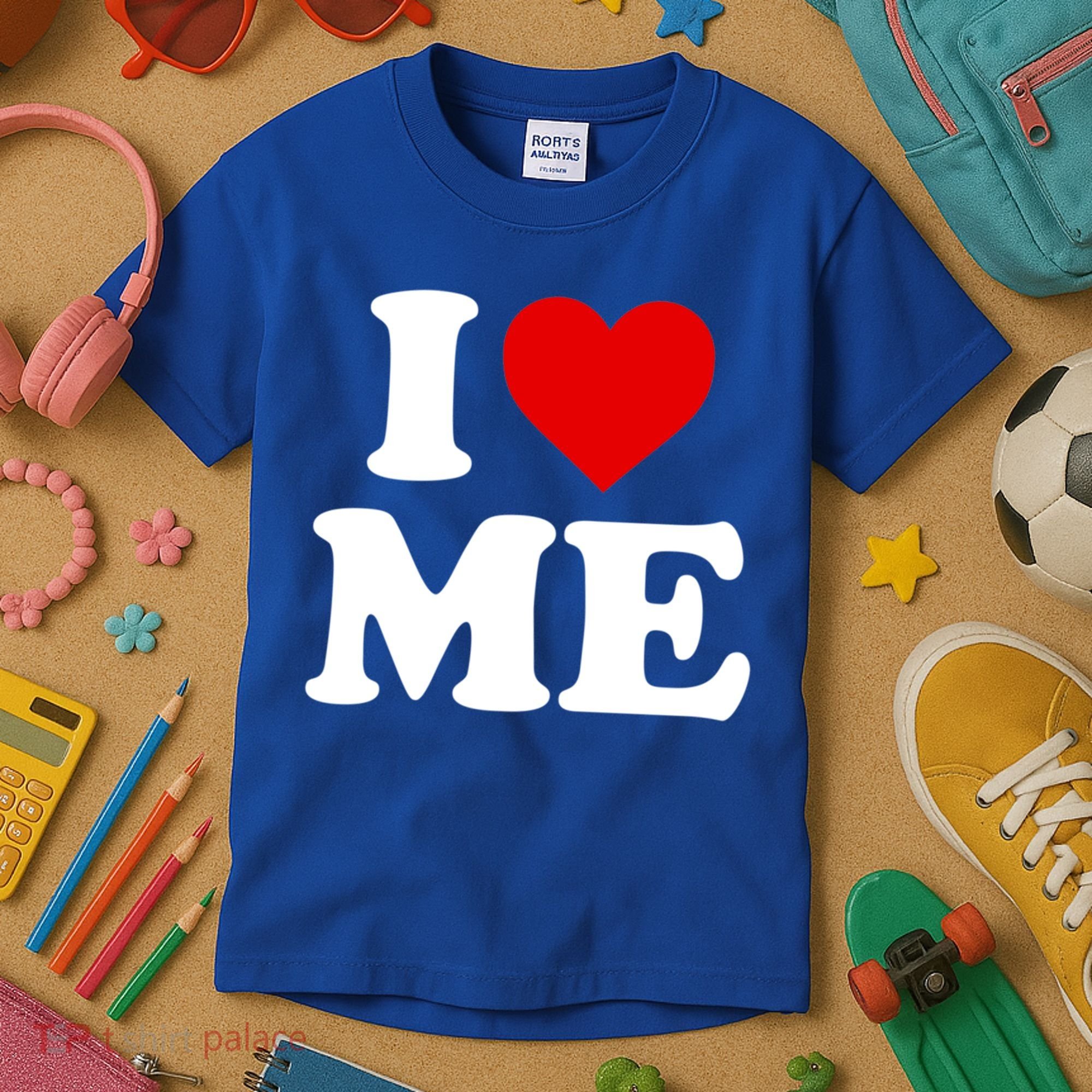 I Love Me Heart Maine Gift Kids T-Shirt