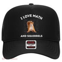 I Love Math And Squirrels Squirrel Lover Algebra Teacher Hat thumb 0