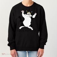 I Love My Fat Cat Funny Cat Lover Women's Sweatshirt thumb 0