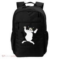I Love My Fat Cat Funny Cat Lover Backpack thumb 0