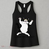 I Love My Fat Cat Funny Cat Lover Women's Tank Top thumb 3
