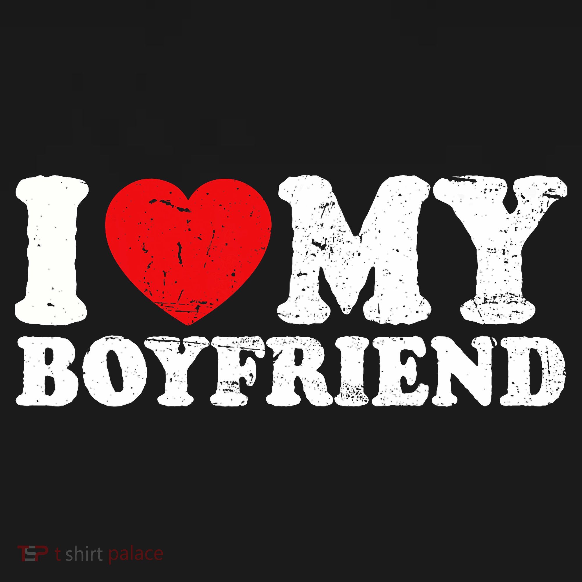I Love My Boyfriend I Heart My Boyfriend Bf Mousepad