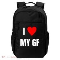 I Love My GF Girlfriend Heart Backpack thumb 0