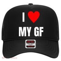 I Love My GF Girlfriend Heart Hat thumb 0