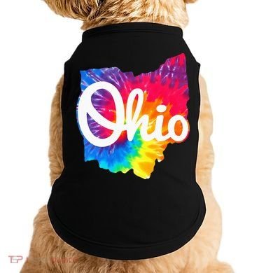 I Love My Ohio Home Script Ohio Doggie Tank
