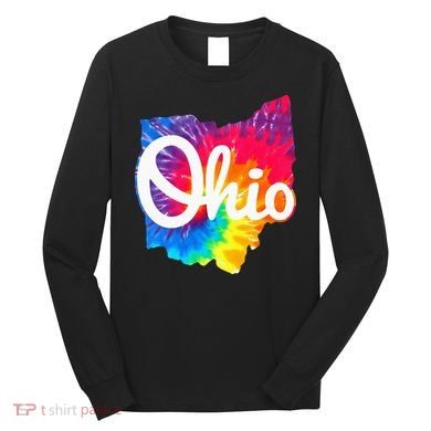 I Love My Ohio Home Script Ohio Long Sleeve Shirt