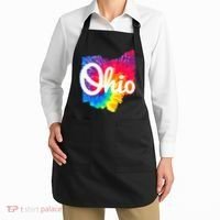 I Love My Ohio Home Script Ohio Apron thumb 2