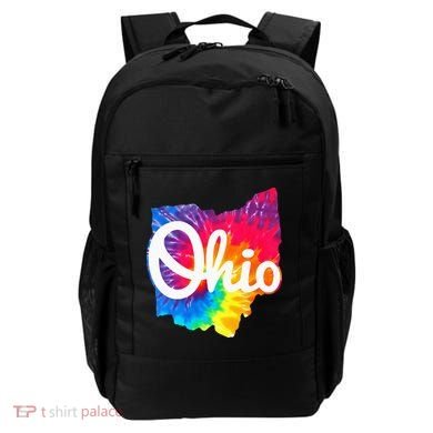 I Love My Ohio Home Script Ohio Backpack