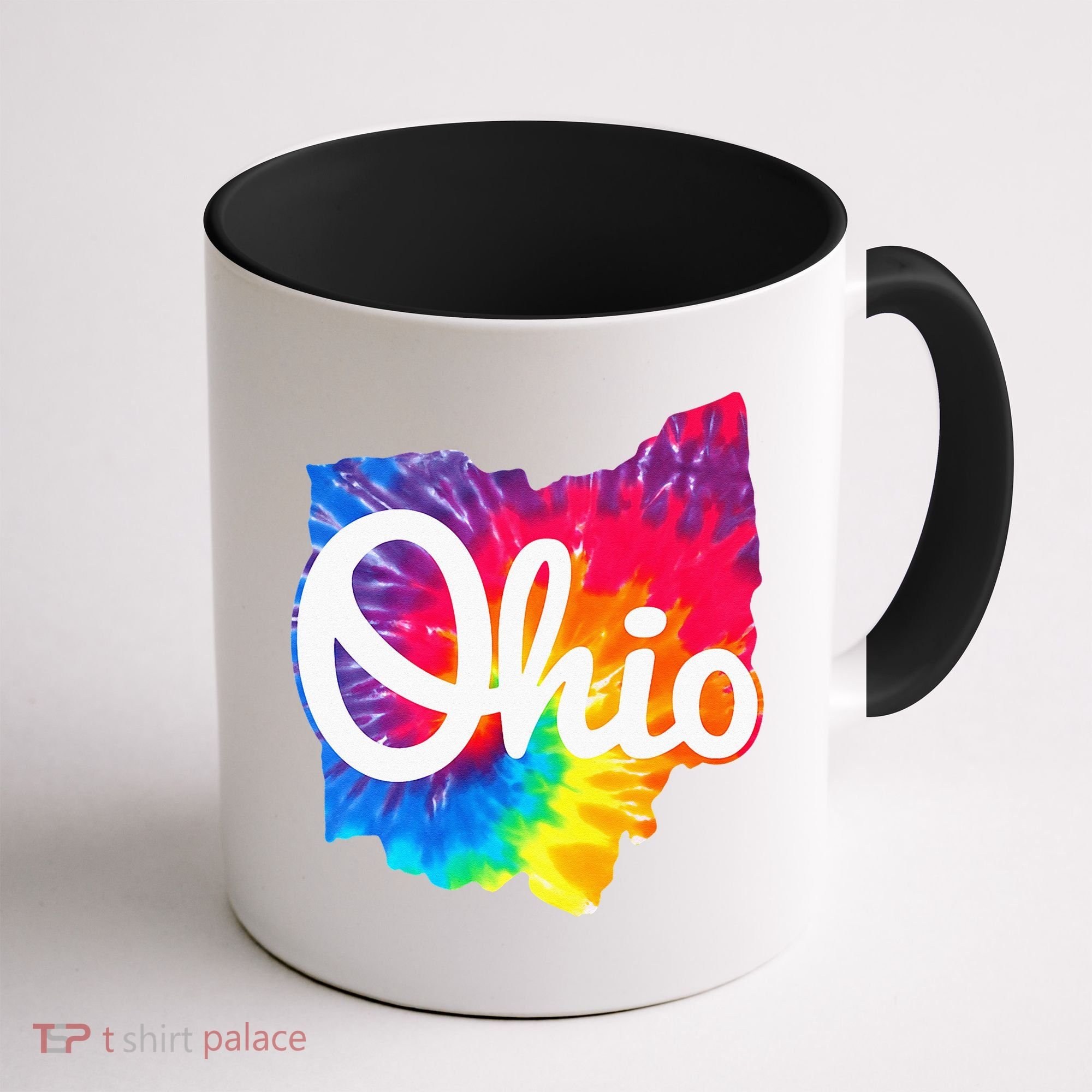 I Love My Ohio Home Script Ohio Coffee Mug