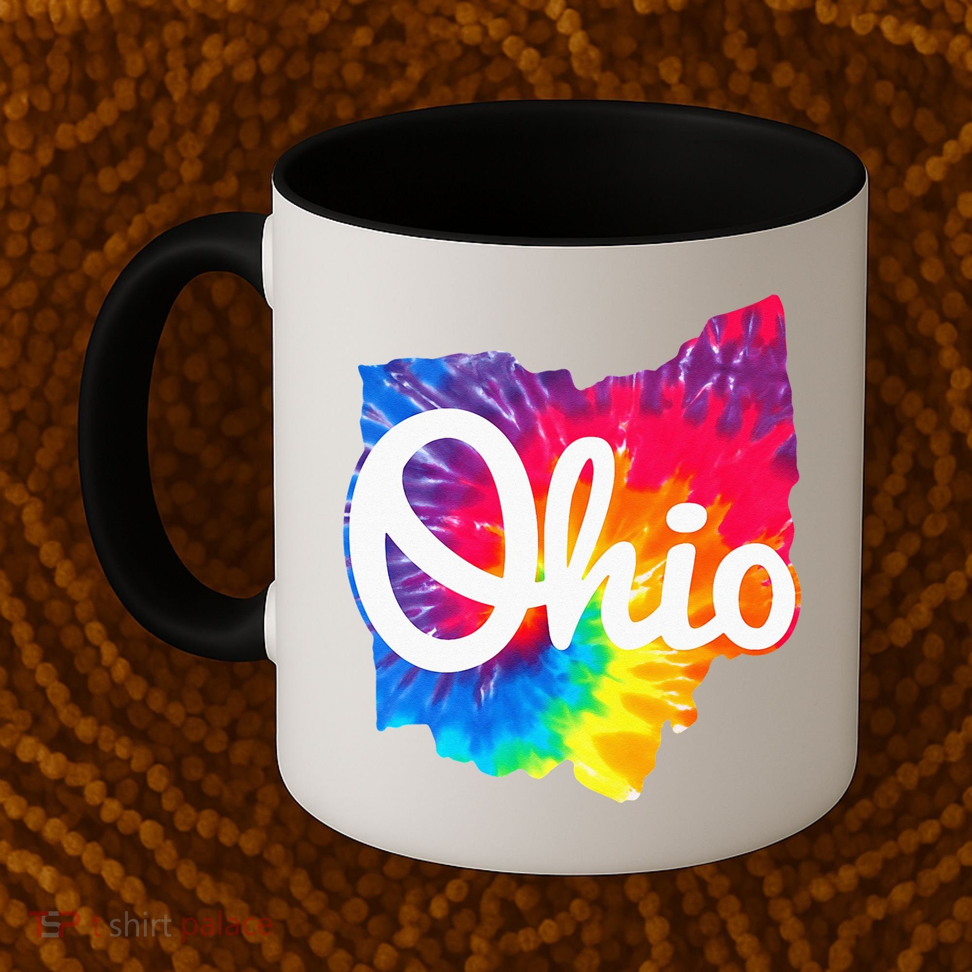 I Love My Ohio Home Script Ohio Coffee Mug