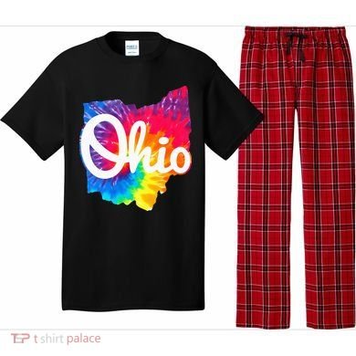 I Love My Ohio Home Script Ohio Pajama Set