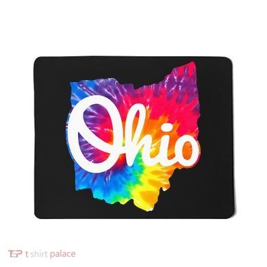 I Love My Ohio Home Script Ohio Mousepad