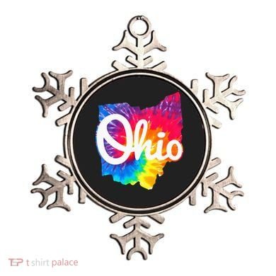 I Love My Ohio Home Script Ohio Ornament