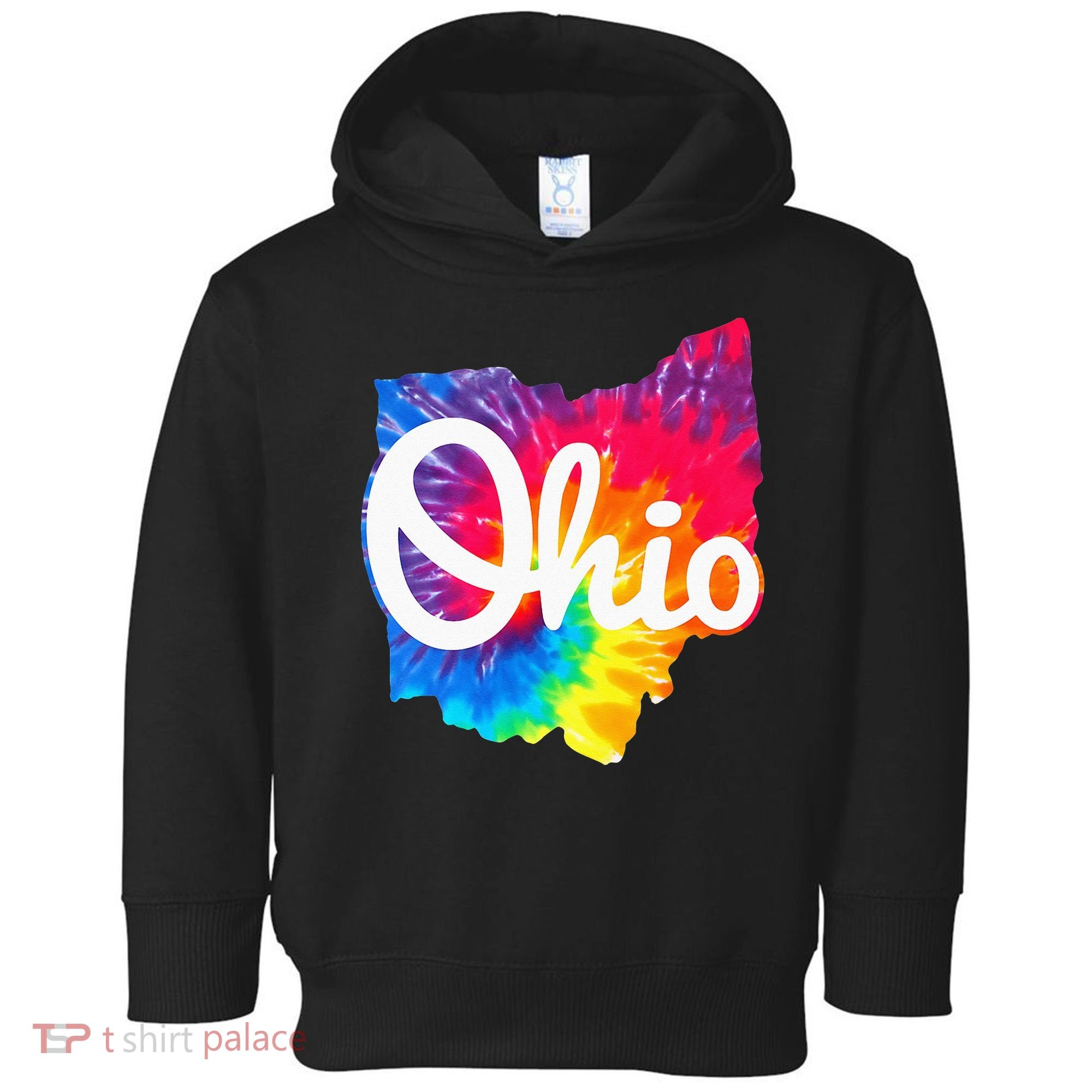 I Love My Ohio Home Script Ohio Toddler Hoodie