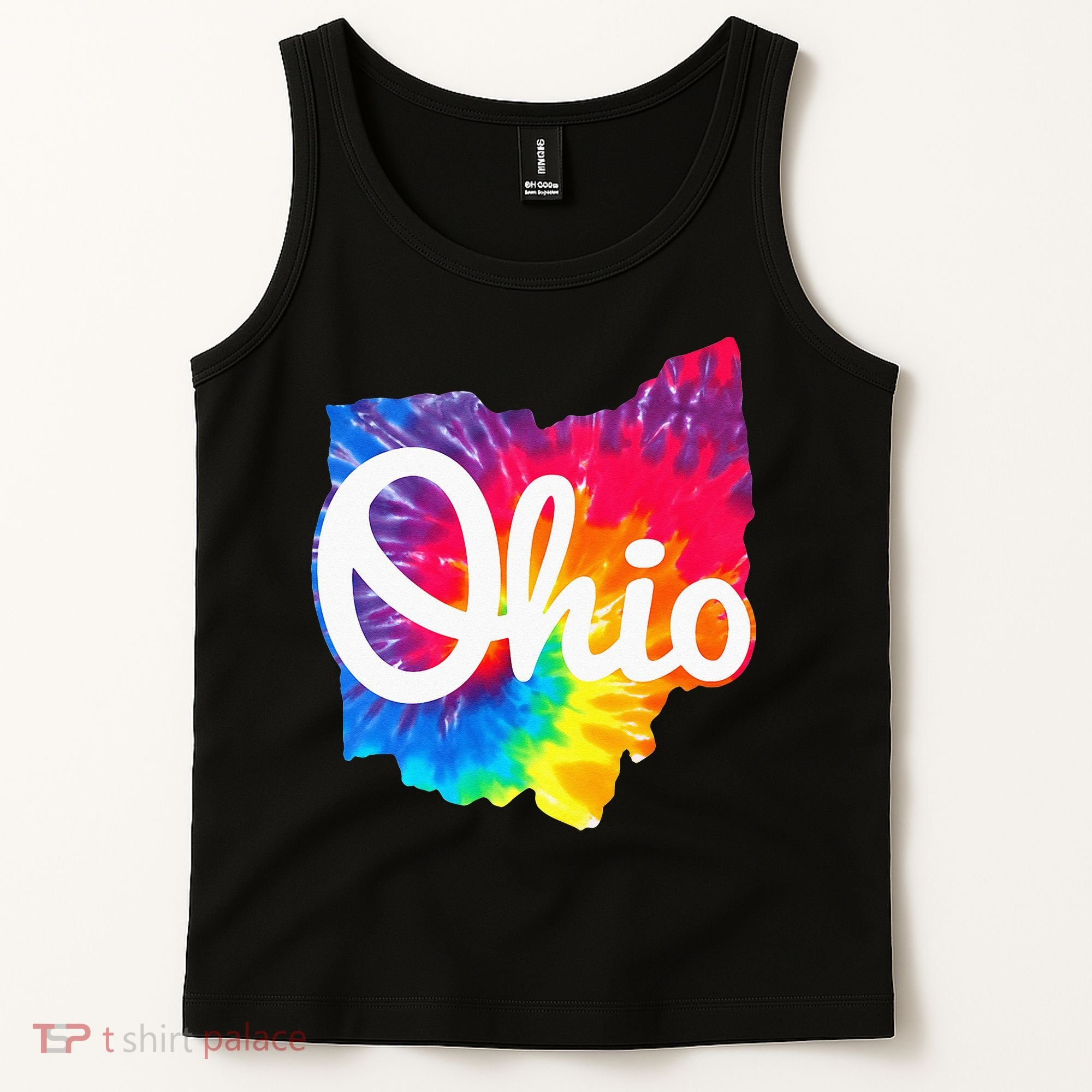 I Love My Ohio Home Script Ohio Tank Top