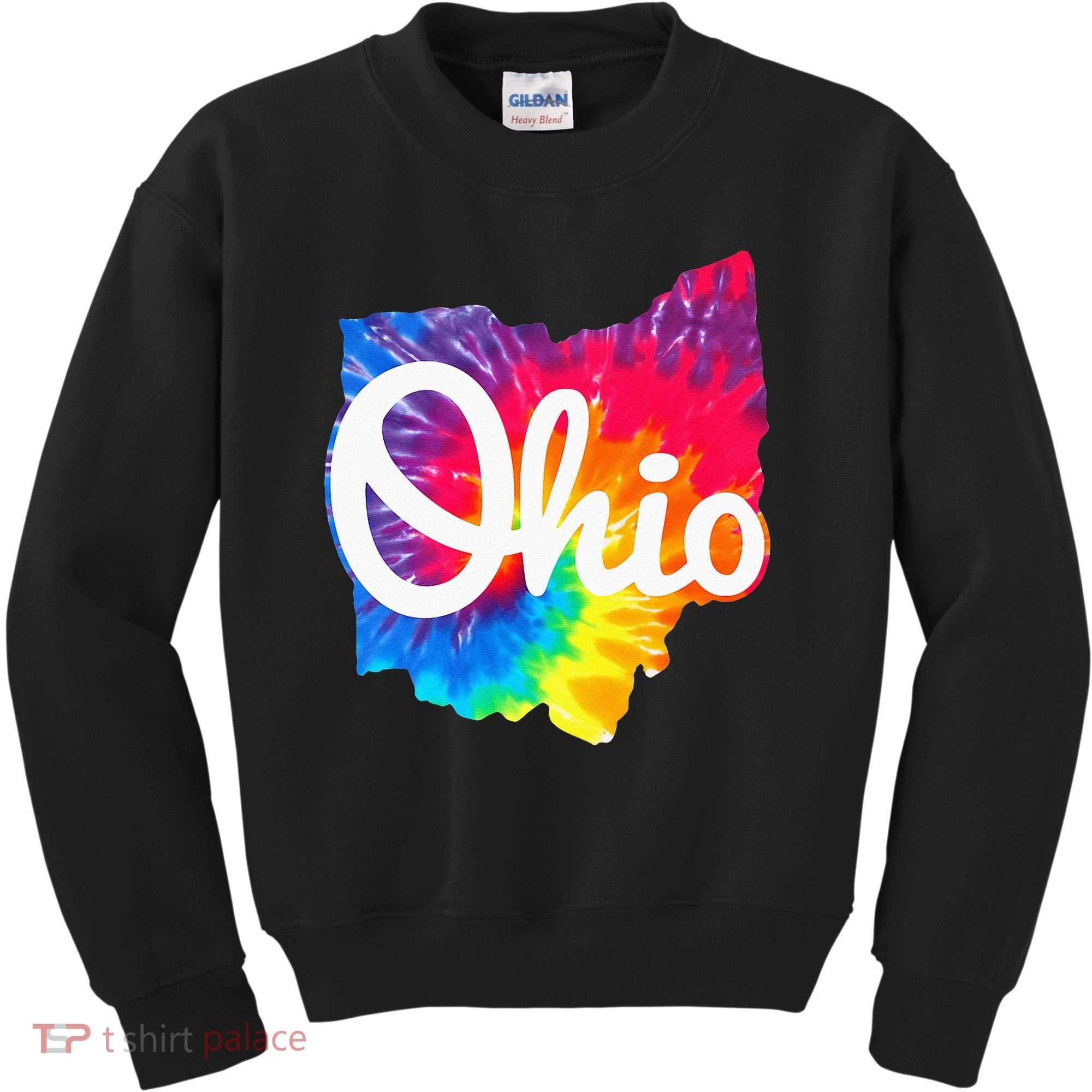 I Love My Ohio Home Script Ohio Kids Sweatshirt
