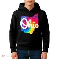 I Love My Ohio Home Script Ohio Kids Hoodie thumb 4
