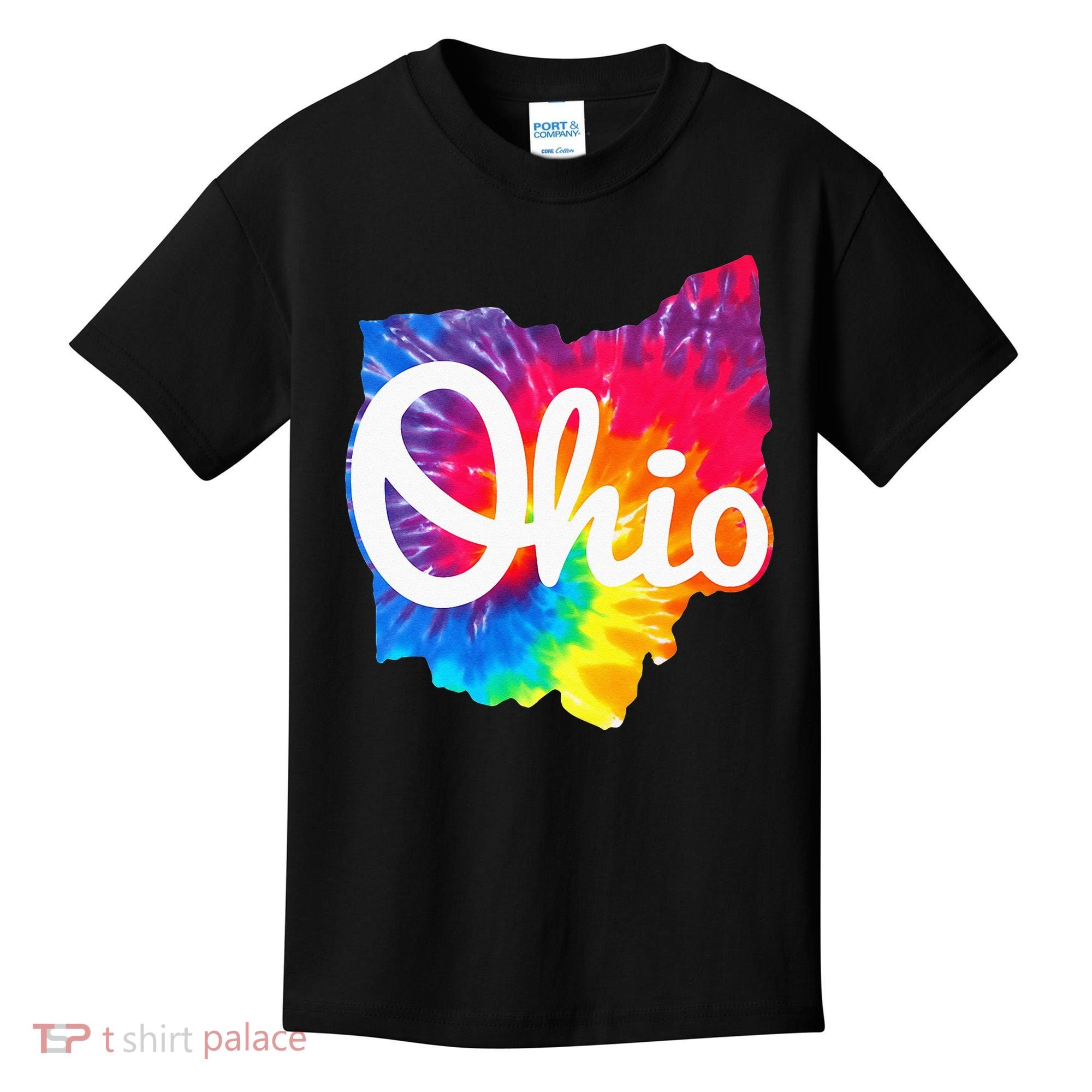 I Love My Ohio Home Script Ohio Kids T-Shirt