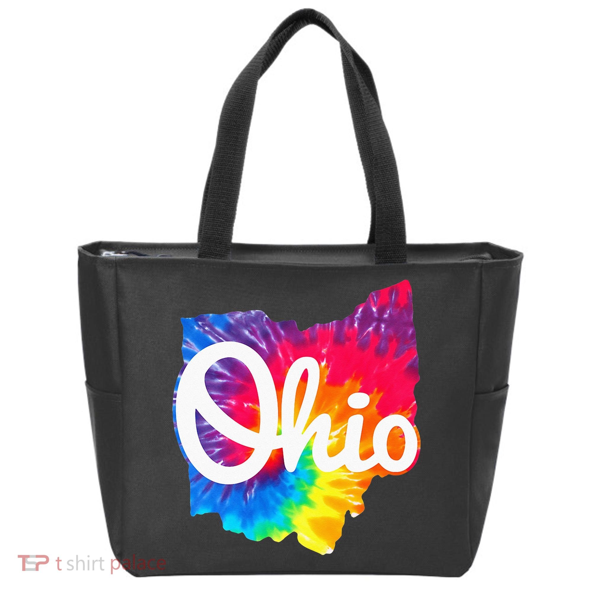 I Love My Ohio Home Script Ohio Tote Bag