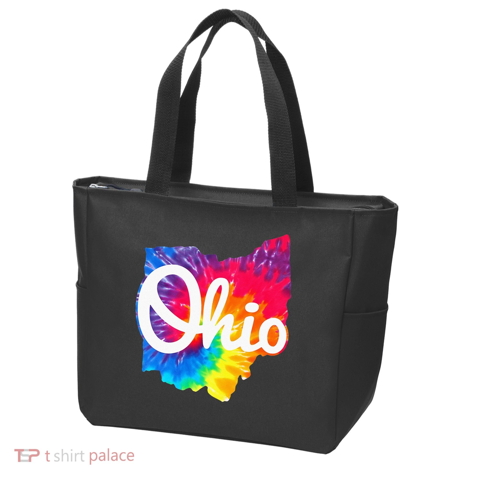 I Love My Ohio Home Script Ohio Tote Bag