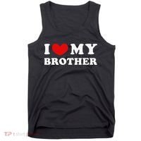 I Love My Brother I Heart My Brother Tank Top thumb 0